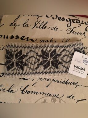 Varma The Warmth of Iceland Nordic Headband One Size Knitted Wool NEW